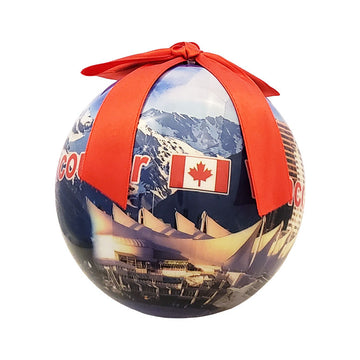 Vancouver Scenery 100mm Christmas Ornament